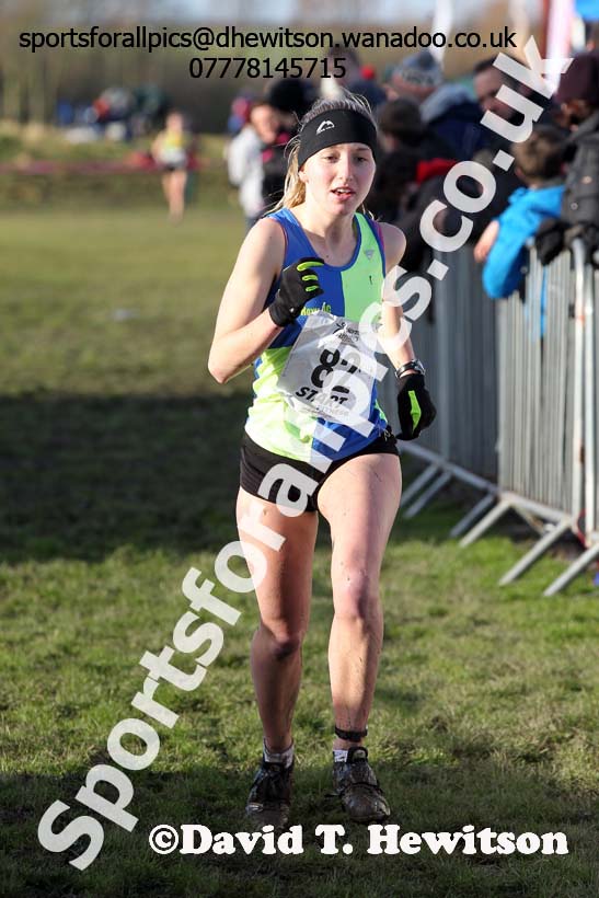 Junior womens Northern Cross Country  Championships, Pontefract. Photo: David T. Hewitson/Sports for All Pics